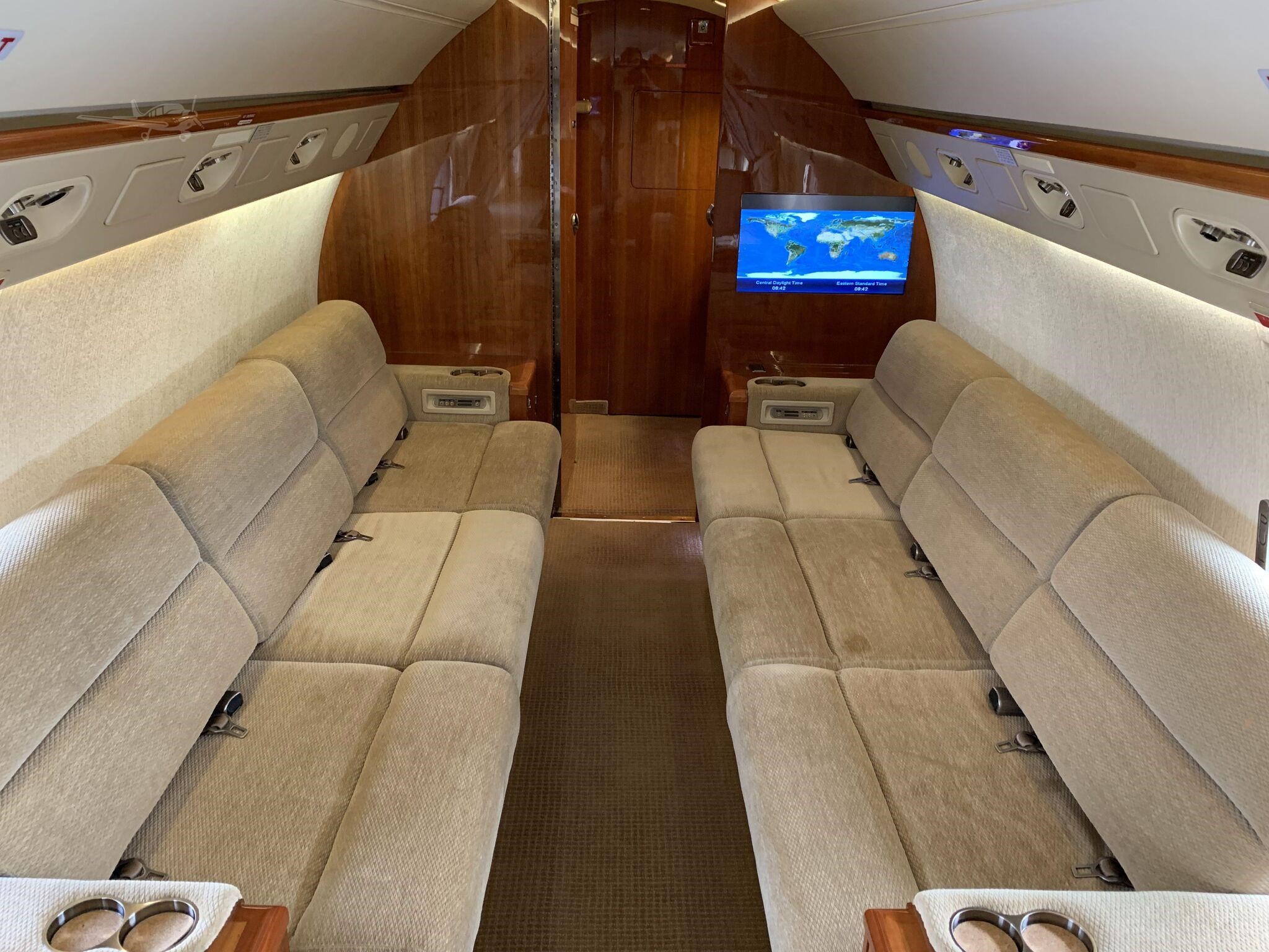 интерьер Gulfstream G400